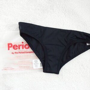 *The Period Company*  The Junior Bikini SWIM in Black - Medium - NEW!
